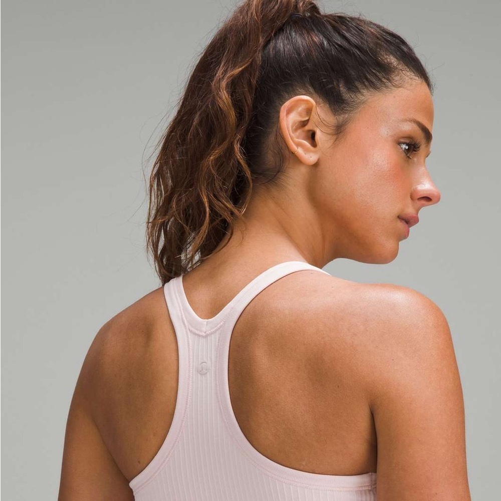 NWT Lululemon Ebb to Street Tank Top Flush Pink Size 8 - Picture 6 of 10
